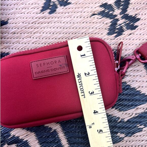 Dagne Dover | Sephora Exclusive Limited Edition Phone Sling Bag Burgundy Red - Picture 7 of 7